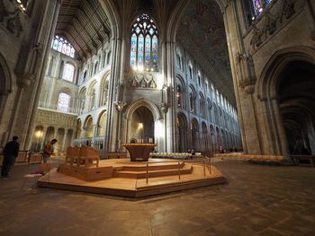 Interior of historic building