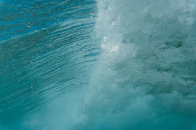 High angle view of swimming pool