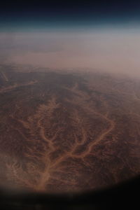 Aerial view of landscape against sky