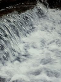 Full frame shot of waterfall