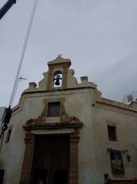 Low angle view of building against sky