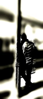 Close-up of young man