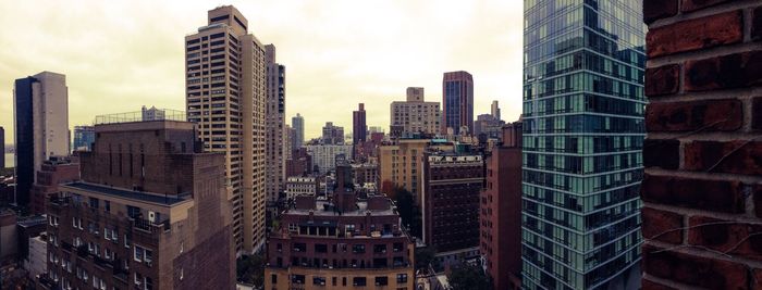 Skyscrapers in city