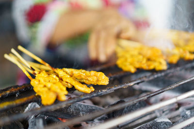 Close-up of yellow flowering plant