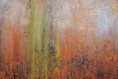 Full frame shot of rusty metal