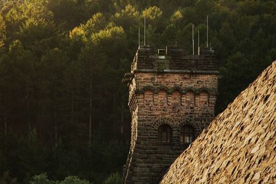 View of old ruin building