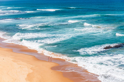 Scenic view of beach