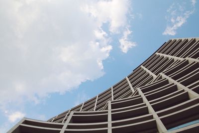 Low angle view of building against sky