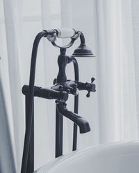 Close-up of faucet