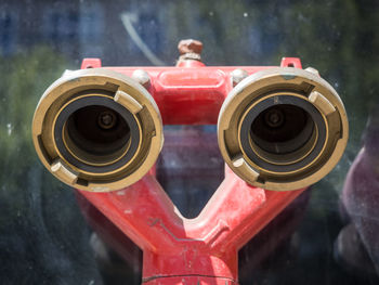 Close-up of fire hydrant