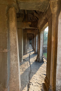 Interior of old building