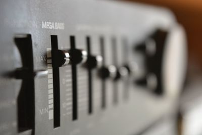 Close-up of computer keyboard