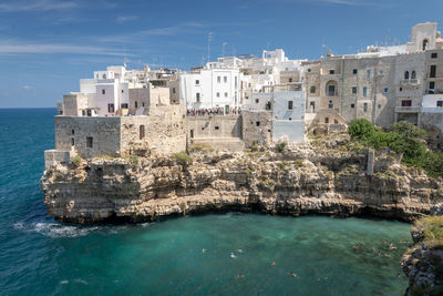 Buildings at waterfront