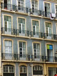 Full frame shot of residential building