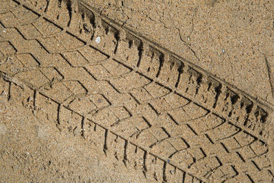 Full frame shot of sand