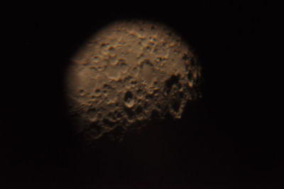 Close-up view of black background