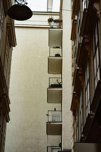 Low angle view of residential building