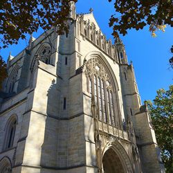 Low angle view of cathedral against sky