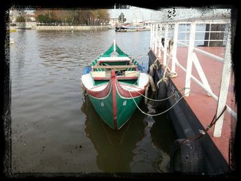 Boats in sea