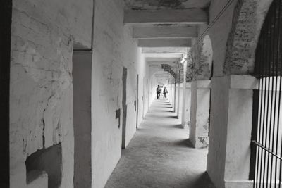 Passage view of cellular jail