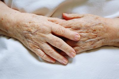 Close-up of woman hand with tattoo