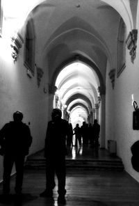 Corridor of building