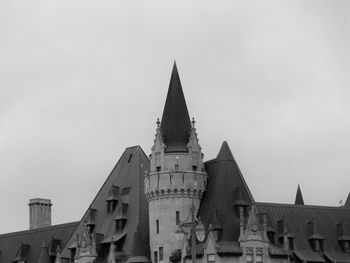 Low angle view of building against sky