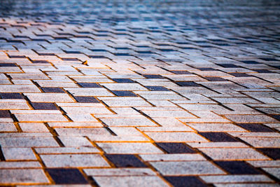 Full frame shot of a pavement