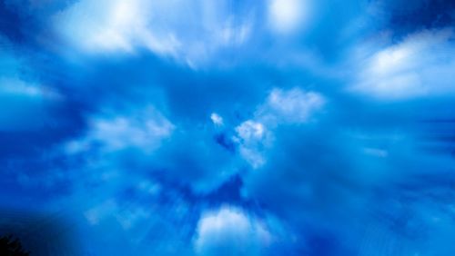 Low angle view of clouds in sky