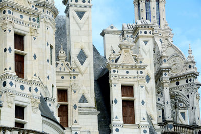 Low angle view of building against sky