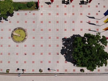 Plaza from above