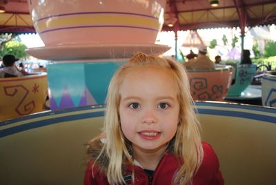 Portrait of smiling girl