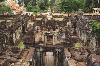 Old ruins of building