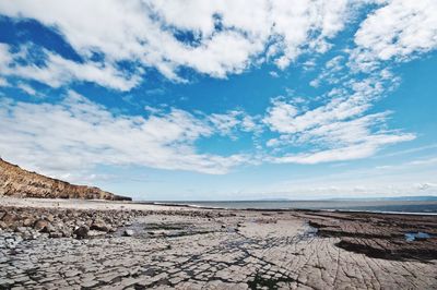 Scenic view of cloudy sky