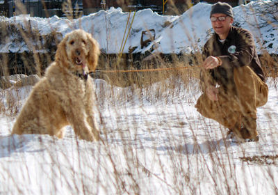 A dog and his boy 