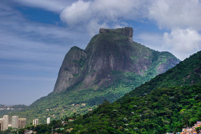 Low angle view of mountain