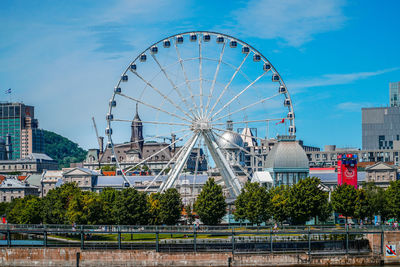 Ferris wheel against sky