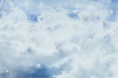 Low angle view of clouds in sky