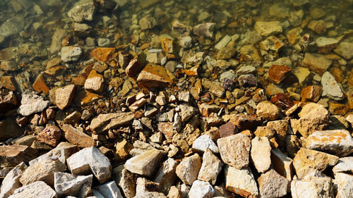 Full frame shot of rocks