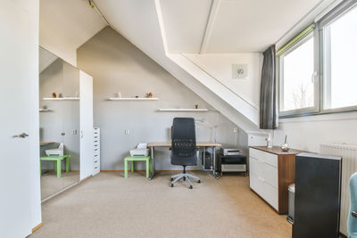 Interior of loft apartment