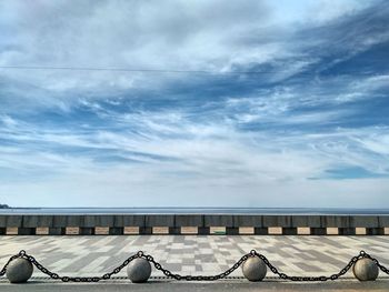 Roof against sky