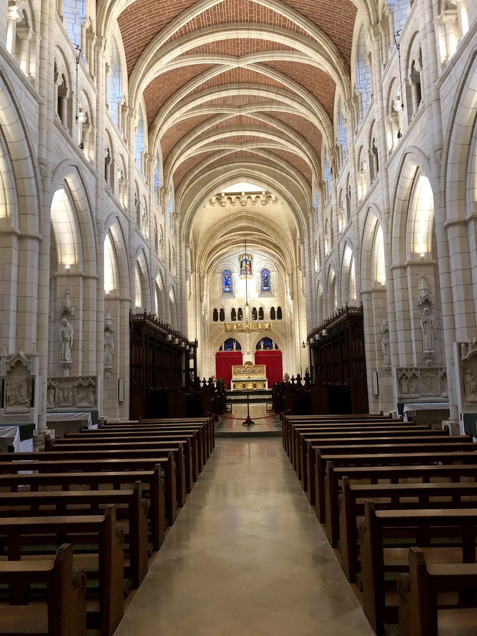 INTERIOR OF TEMPLE