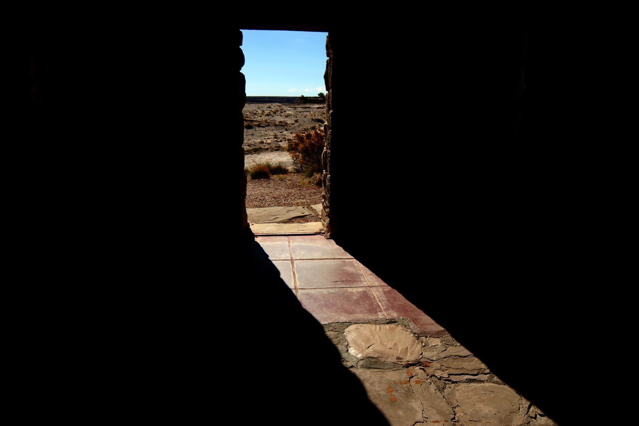 VIEW OF OLD RUIN BUILDING