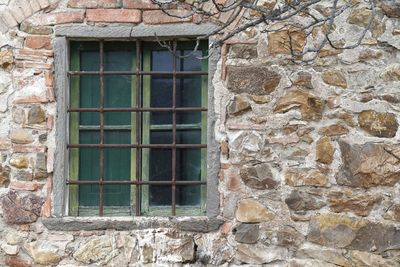 Window of old building