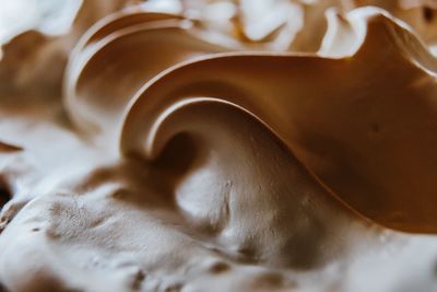 Close-up of ice cream in bowl