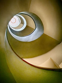 Close up of spiral staircase