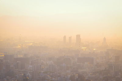 Skyscrapers in city