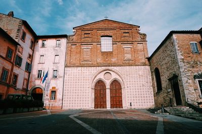 Buildings against the sky