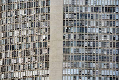 Full frame shot of modern building