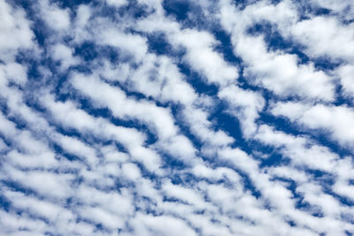 Low angle view of clouds in sky